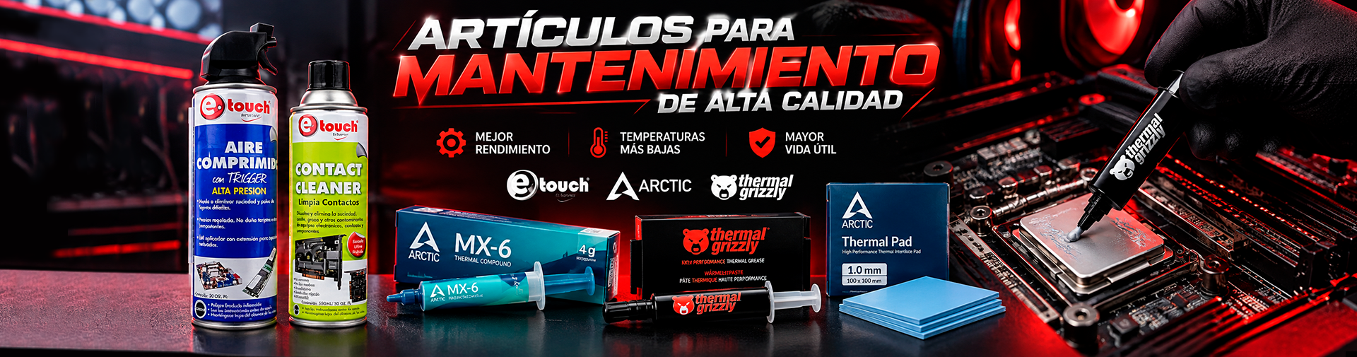 Productos de mantenimiento